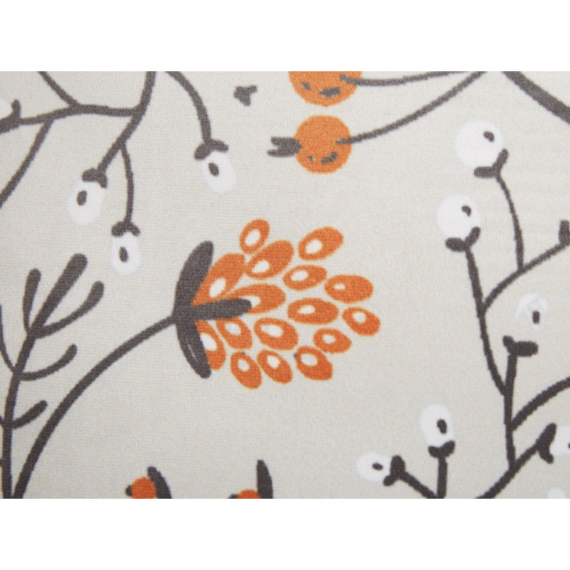 Poduszka dekoracyjna MONTBRETIA Welur 45 x 45 cm Kolorowy Wzór roślinny