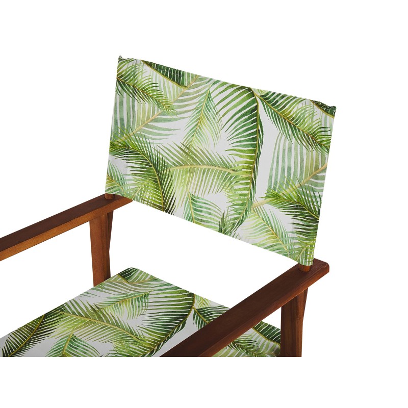 Zestaw 2 wymiennych tkanin do krzeseł ogrodowych CINE Jasnozielony