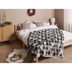 Koc SHOREN 150 x 200 cm Ciemnoszary