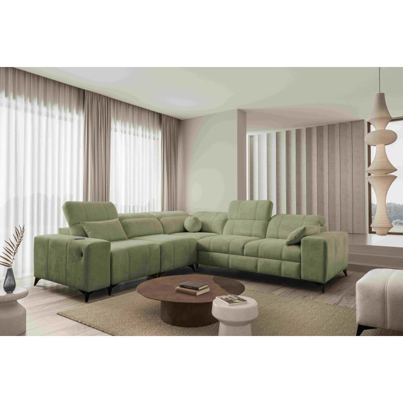 Rincón Ballagio III con función de cama - mueble elegante y funcional