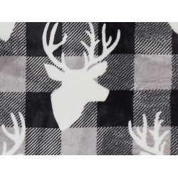 Koc SHOREN 150 x 200 cm Ciemnoszary