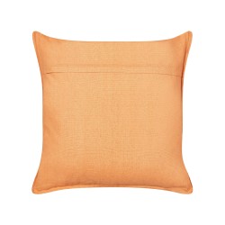 Zestaw 2 poduszek dekoracyjnych HOYA Bawełna 45 x 45 cm Pomarańczowy Wzór geometryczny