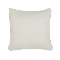 Zestaw 2 poduszek dekoracyjnych HELIOTROPE 45 x 45 cm Biały Jednolity