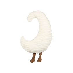 2 poduszki dekoracyjne dla dzieci księżyce 21 x 40 cm białe MOONLIGHTER