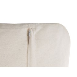 Zestaw 2 poduszek dekoracyjnych KOTURE Bawełna 45 x 45 cm Czarny/ biały Wzór geometryczny