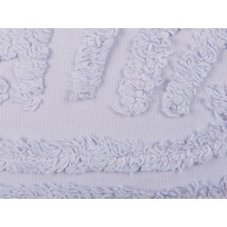 Zestaw 2 poduszek dekoracyjnych TELLIMA Bawełna 45 x 45 cm Fioletowy Wzór geometryczny