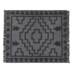 Koc CHACK Bawełna 200 x 220 cm Ciemnoszary