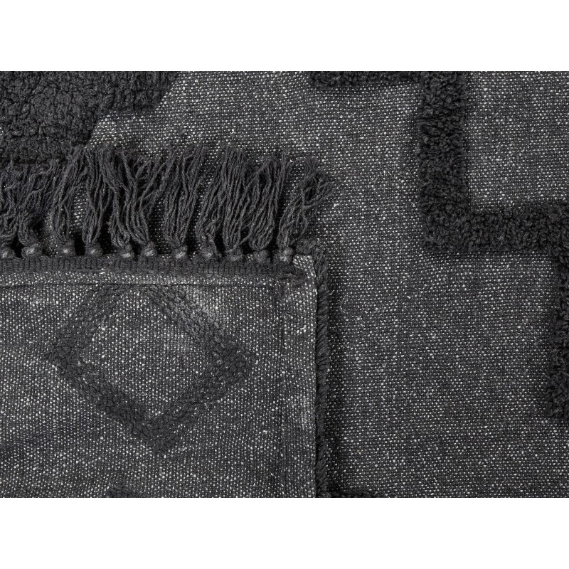 Koc CHACK Bawełna 200 x 220 cm Ciemnoszary