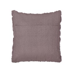 Zestaw 2 poduszek dekoracyjnych CHIRITA Welur 45 x 45 cm Fioletowy Jednolity