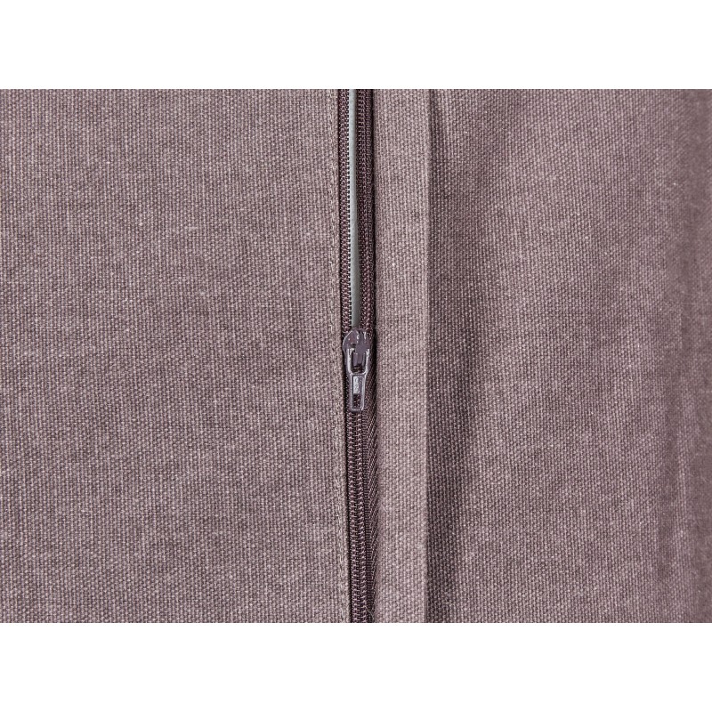 Zestaw 2 poduszek dekoracyjnych CHIRITA Welur 45 x 45 cm Fioletowy Jednolity