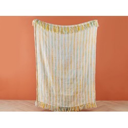 Koc NUWAR 130 x 170 cm Żółty