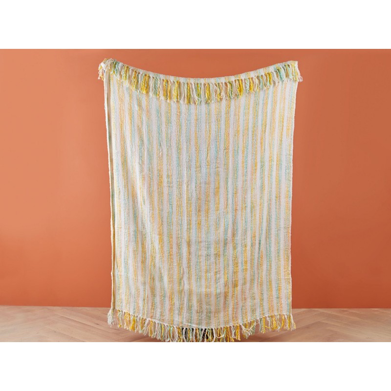 Koc NUWAR 130 x 170 cm Żółty