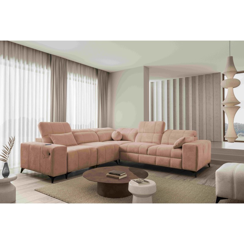 Rincón Ballagio III con función de cama - mueble elegante y funcional