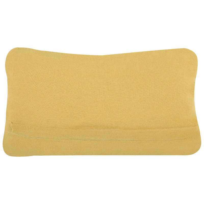 Zestaw 2 poduszek dekoracyjnych KIRIS Bawełna 30 x 50 cm Żółty Wzór geometryczny