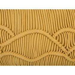 Zestaw 2 poduszek dekoracyjnych KIRIS Bawełna 30 x 50 cm Żółty Wzór geometryczny