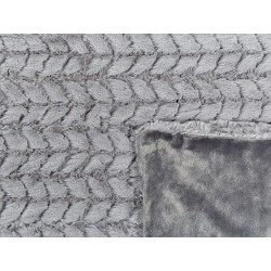 Koc SARASWATI 150 x 200 cm Jasnoszary