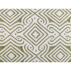 Zestaw 2 poduszek dekoracyjnych LARICS Bawełna 45 x 45 cm Zielony Wzór orientalny