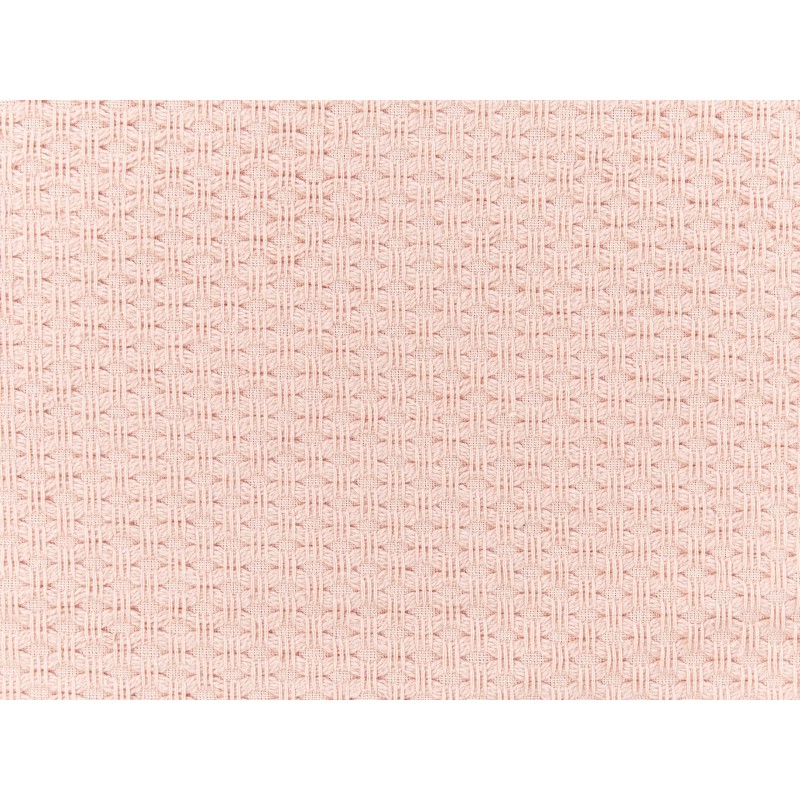 Narzuta na łóżko HATTON Bawełna 200 x 220 cm Pastelowy róż