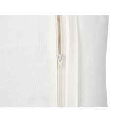 Zestaw 2 poduszek dekoracyjnych NOTELEA Bawełna 45 x 45 cm Beżowy Wzór kwiatowy