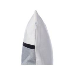 Zestaw 2 poduszek dekoracyjnych WEDELIA Bawełna 45 x 45 cm Szary Wzór geometryczny