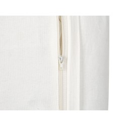 Zestaw 2 poduszek dekoracyjnych VALLOTA Bawełna 45 x 45 cm Biały Wzór świąteczny