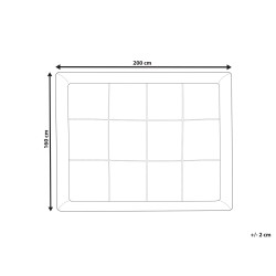 Materac nawierzchniowy MULHACEN 160 x 200 cm
