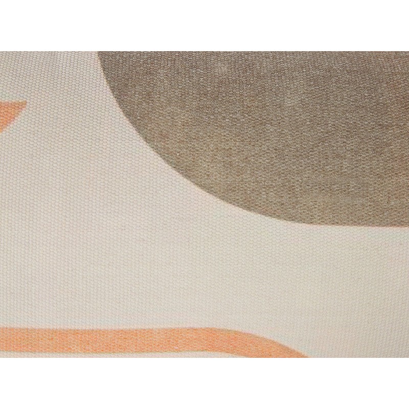 Zestaw 2 poduszek dekoracyjnych MELAMPODIUM 30 x 50 cm Kolorowy Wzór abstrakcyjny