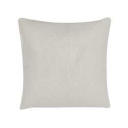 Zestaw 2 poduszek dekoracyjnych GOMPHRENA 45 x 45 cm Jasnobeżowy Wzór roślinny