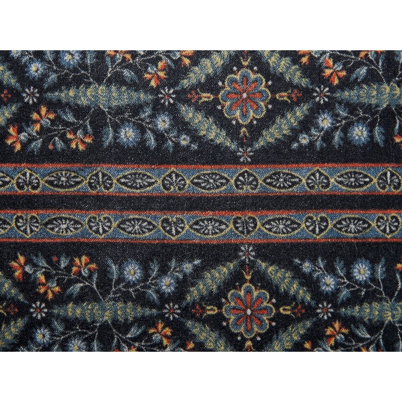 Poduszka dekoracyjna RUTA Welur 45 x 45 cm Kolorowy Wzór kwiatowy