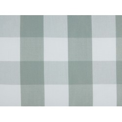 Zestaw 2 poduszek dekoracyjnych TAMNINE 40 x 60 cm Miętowy W kratkę