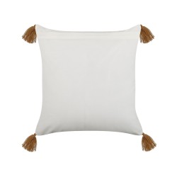 Zestaw 2 poduszek dekoracyjnych MALUS Bawełna 45 x 45 cm Jasnobrązowy Wzór orientalny