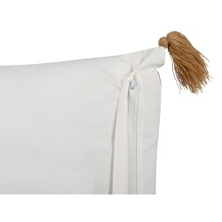 Zestaw 2 poduszek dekoracyjnych MALUS Bawełna 45 x 45 cm Jasnobrązowy Wzór orientalny