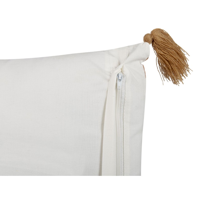 Zestaw 2 poduszek dekoracyjnych MALUS Bawełna 45 x 45 cm Jasnobrązowy Wzór orientalny