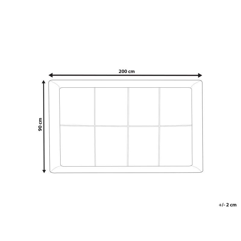 Ochraniacz na materac AIZKORRI 90 x 200 cm