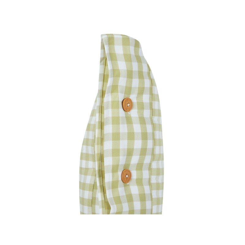 Poduszka dekoracyjna TALYA 45 x 45 cm Oliwkowy W kratkę