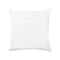 Poduszka dekoracyjna CORALIUM Bawełna 45 x 45 cm Biały Wzór roślinny