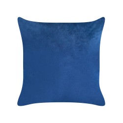 Zestaw 2 poduszek dekoracyjnych YUZURI Welur 45 x 45 cm Granatowy Wzór zwierzęcy