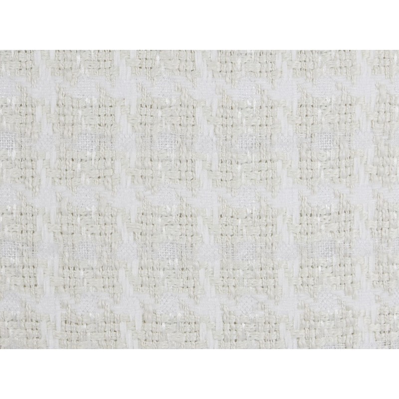 Poduszka dekoracyjna DOURIS 30 x 60 cm Jasnobeżowy W kratkę