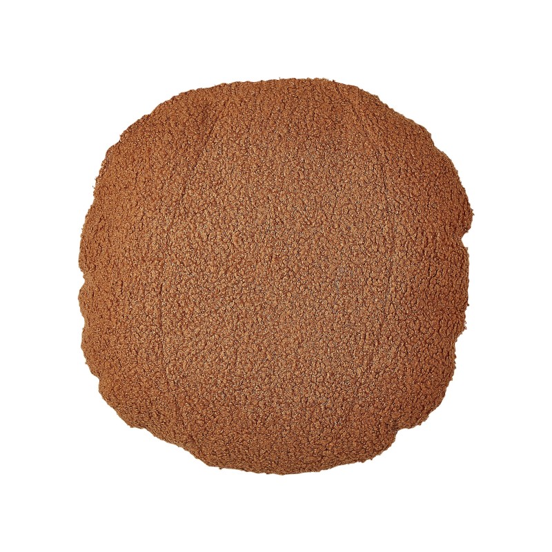 Zestaw 2 poduszek dekoracyjnych RUTABAGA Boucle 30 x 30 cm Brązowy Jednolity