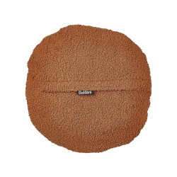 Zestaw 2 poduszek dekoracyjnych RUTABAGA Boucle 30 x 30 cm Brązowy Jednolity