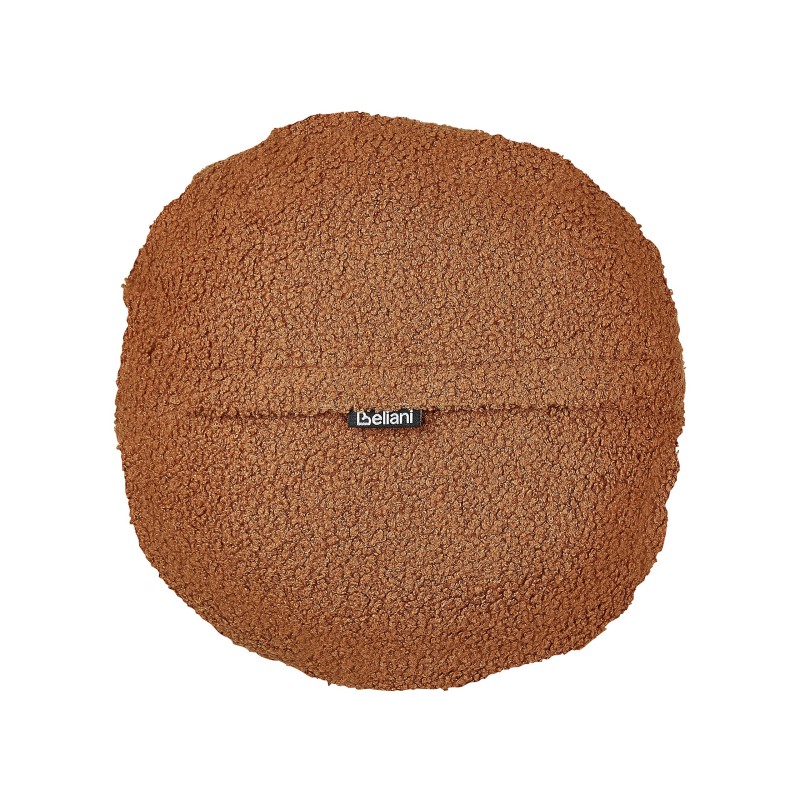 Zestaw 2 poduszek dekoracyjnych RUTABAGA Boucle 30 x 30 cm Brązowy Jednolity