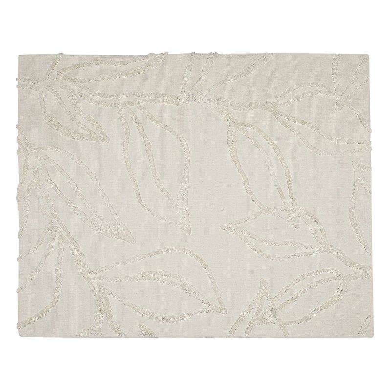 Koc ACACIA Bawełna 130 x 160 cm Beżowy