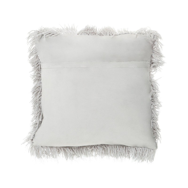 Zestaw 2 poduszek dekoracyjnych CIDE 45 x 45 cm Jasnoszary Jednolity