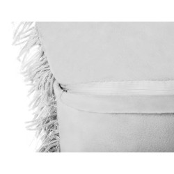 Zestaw 2 poduszek dekoracyjnych CIDE 45 x 45 cm Jasnoszary Jednolity