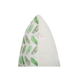 Zestaw 2 poduszek dekoracyjnych PRUNUS 45 x 45 cm Zielony Wzór abstrakcyjny