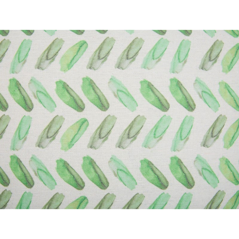 Zestaw 2 poduszek dekoracyjnych PRUNUS 45 x 45 cm Zielony Wzór abstrakcyjny