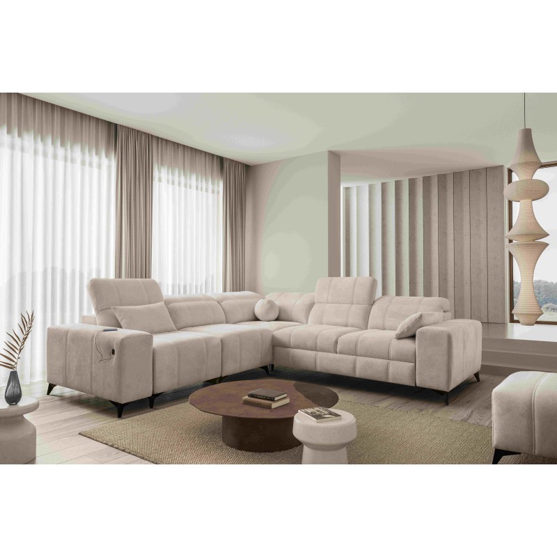 Ecksofa Ballagio III mit Schlaffunktion - elegantes und funktionales Möbelstück