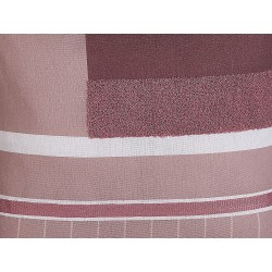 Zestaw 2 poduszek dekoracyjnych ERINUS 45 x 45 cm Czerwony Wzór geometryczny