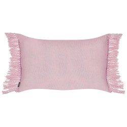 Zestaw 2 poduszek dekoracyjnych TANSY Bawełna 40 x 60 cm Różowy Jednolity
