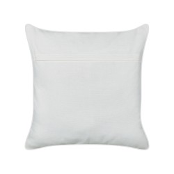 Zestaw 2 poduszek dekoracyjnych SCIRPUS Bawełna 45 x 45 cm Żółty Wzór kwiatowy